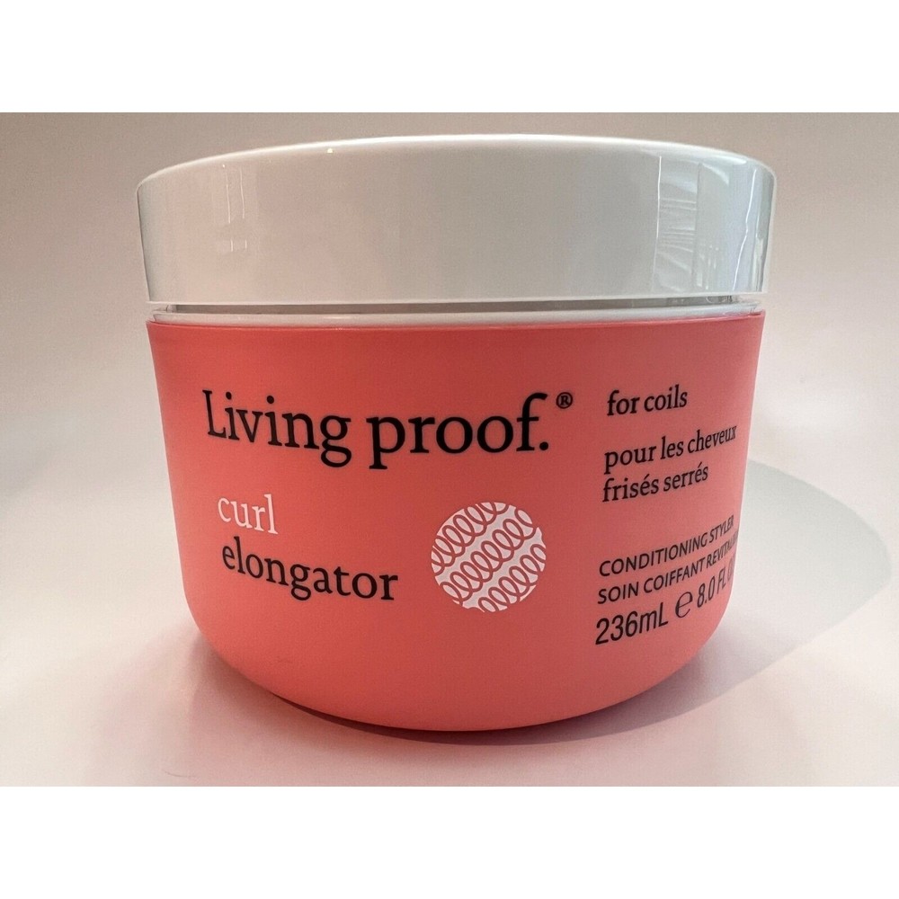 Living Proof Curl Elongator Conditioning Styler For Coils 8oz /236ml New/Sealed*